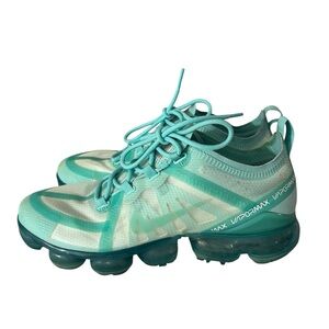 Nike Teal VaporMax Flyknit Shoes